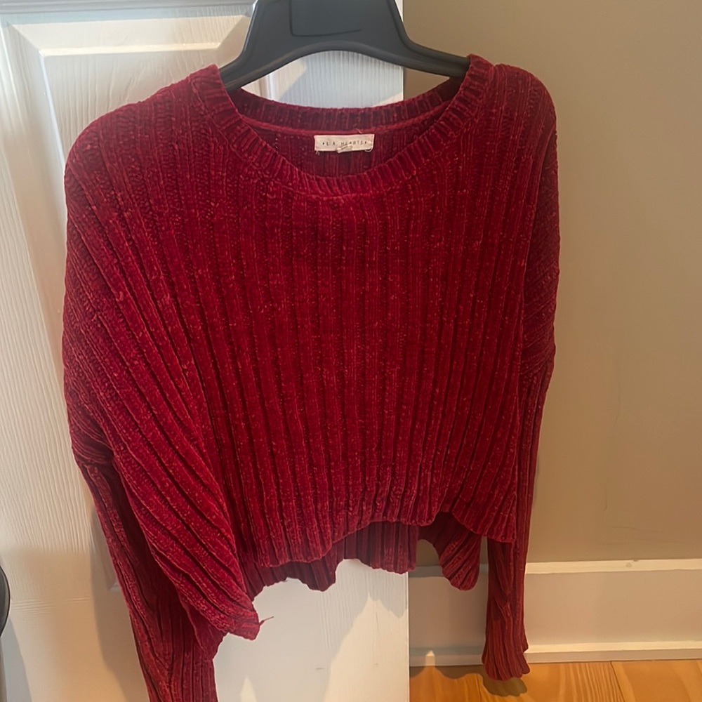 Wine colored sweater